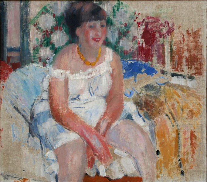 Rik Wouters Woman on the Bedside